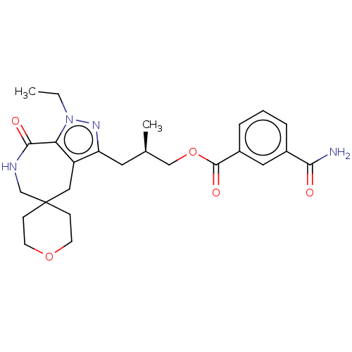 Chemical structure of BindingDB Monomer ID 466075