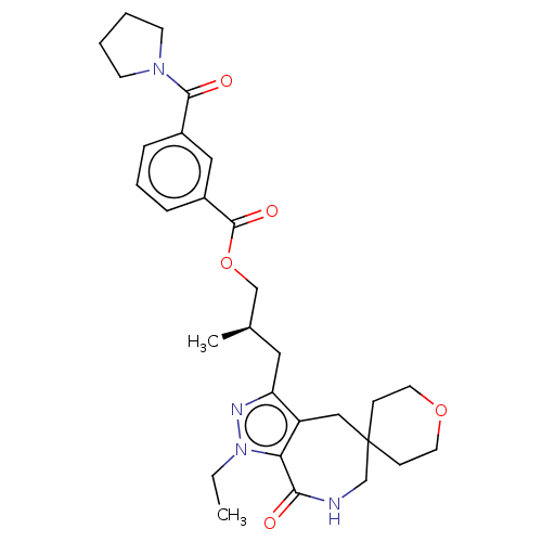 Chemical structure of BindingDB Monomer ID 466078