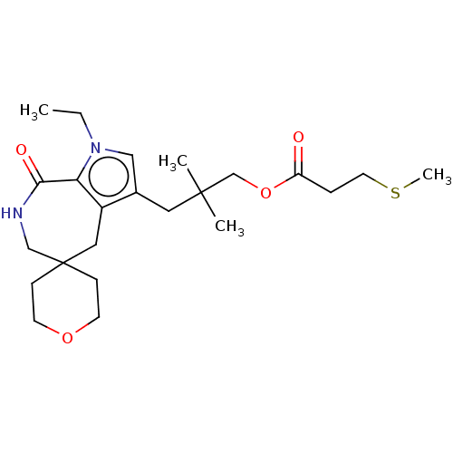 Chemical structure of BindingDB Monomer ID 466085
