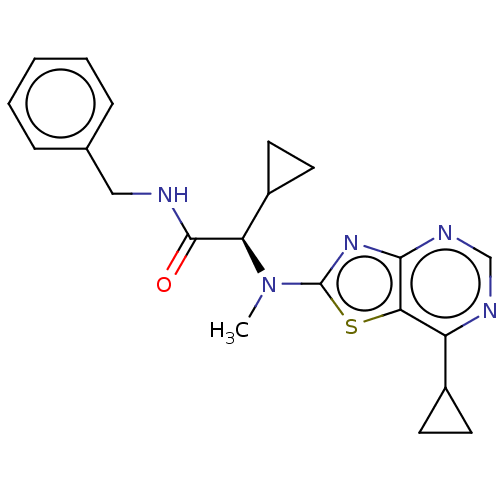 Chemical structure of BindingDB Monomer ID 466265