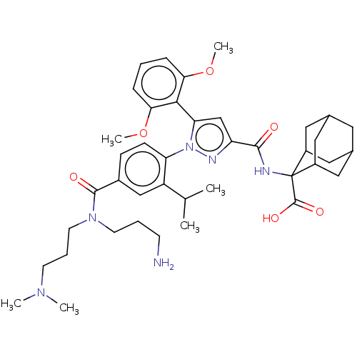 Chemical structure of BindingDB Monomer ID 466504