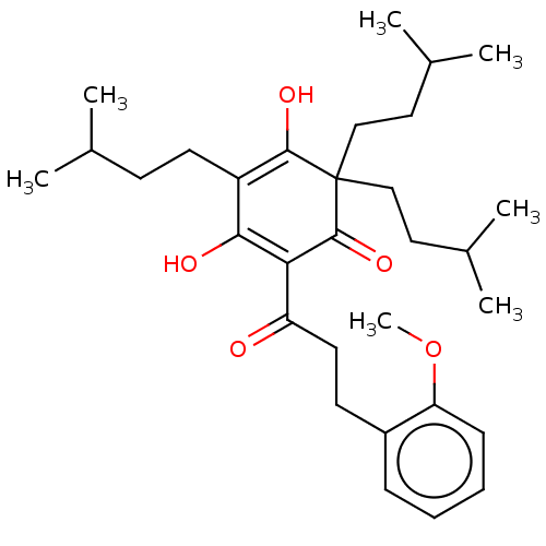 Chemical structure of BindingDB Monomer ID 466516