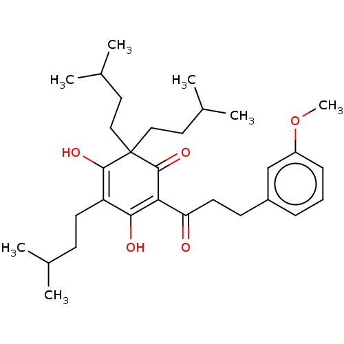 Chemical structure of BindingDB Monomer ID 466517