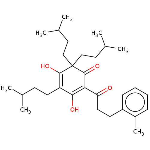 Chemical structure of BindingDB Monomer ID 466519