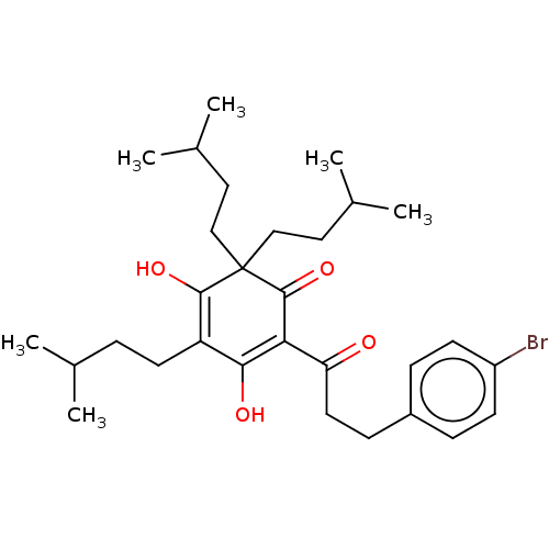 Chemical structure of BindingDB Monomer ID 466523