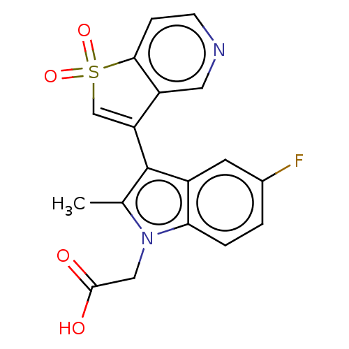 Chemical structure of BindingDB Monomer ID 466801