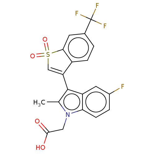 Chemical structure of BindingDB Monomer ID 466804