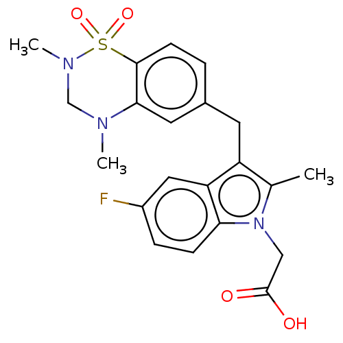 Chemical structure of BindingDB Monomer ID 466844