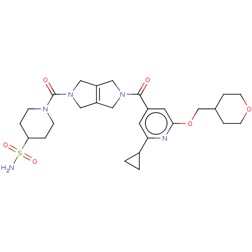 Chemical structure of BindingDB Monomer ID 467332