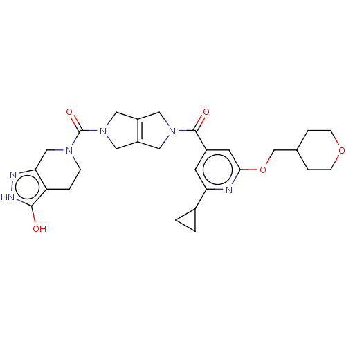 Chemical structure of BindingDB Monomer ID 467340