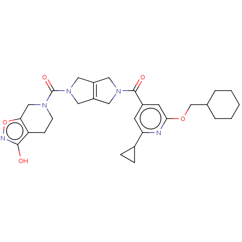 Chemical structure of BindingDB Monomer ID 467343