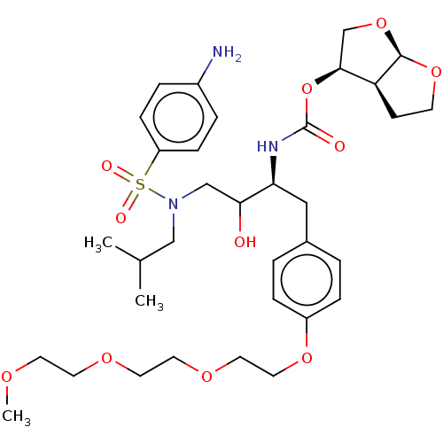 Chemical structure of BindingDB Monomer ID 468562