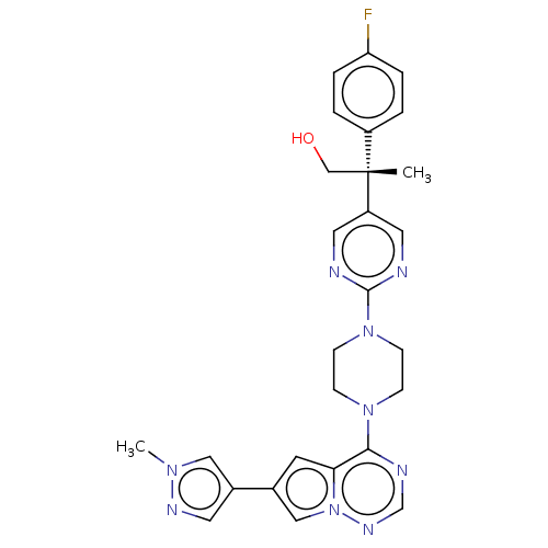 Chemical structure of BindingDB Monomer ID 469304