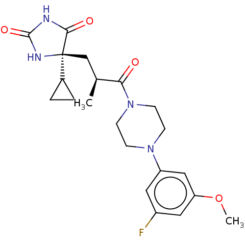 Chemical structure of BindingDB Monomer ID 471764