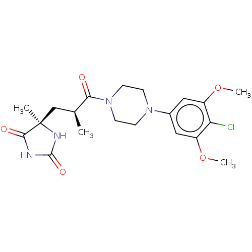 Chemical structure of BindingDB Monomer ID 471791