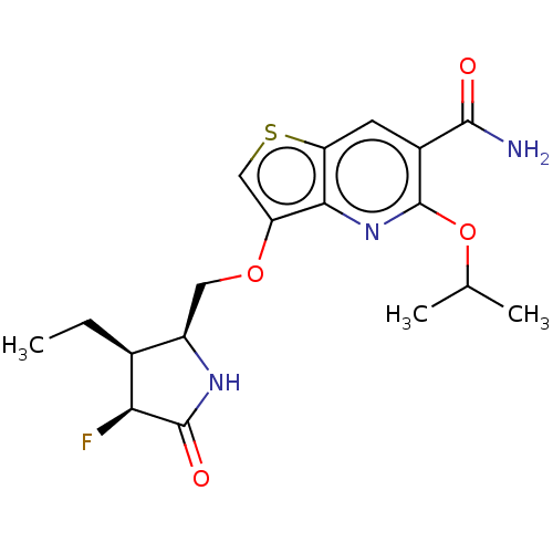 Chemical structure of BindingDB Monomer ID 472819