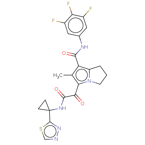 Chemical structure of BindingDB Monomer ID 473043