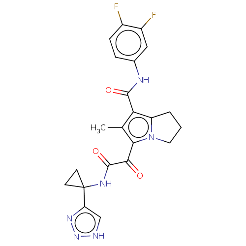 Chemical structure of BindingDB Monomer ID 473054