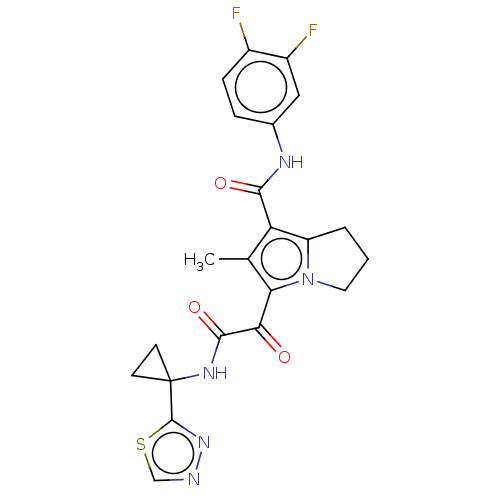 Chemical structure of BindingDB Monomer ID 473057