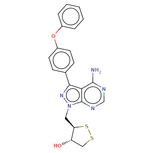Chemical structure of BindingDB Monomer ID 473171
