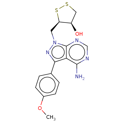 Chemical structure of BindingDB Monomer ID 473183