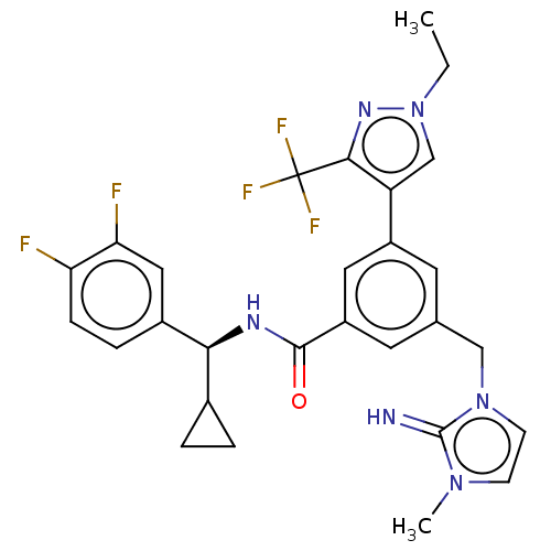 Chemical structure of BindingDB Monomer ID 473224
