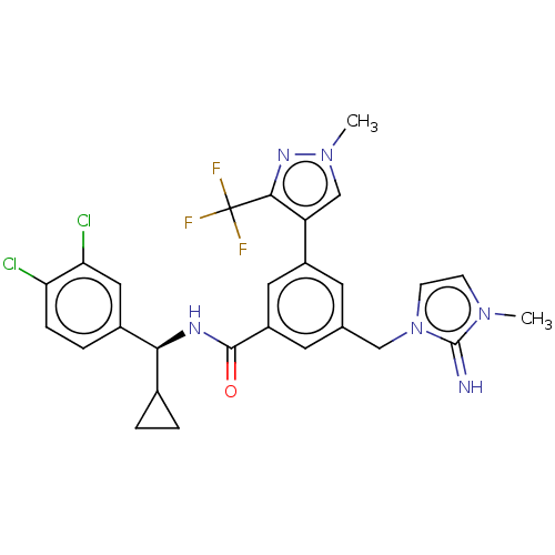 Chemical structure of BindingDB Monomer ID 473306