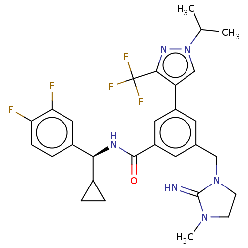 Chemical structure of BindingDB Monomer ID 473326