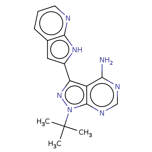 Chemical structure of BindingDB Monomer ID 473666