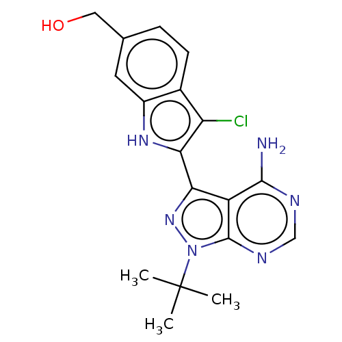 Chemical structure of BindingDB Monomer ID 473676