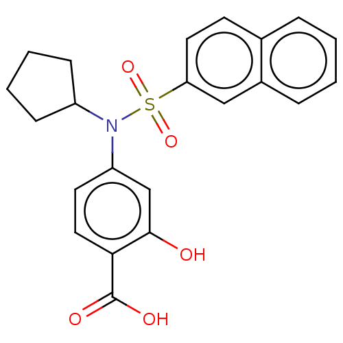 Chemical structure of BindingDB Monomer ID 473863