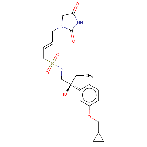 Chemical structure of BindingDB Monomer ID 473983