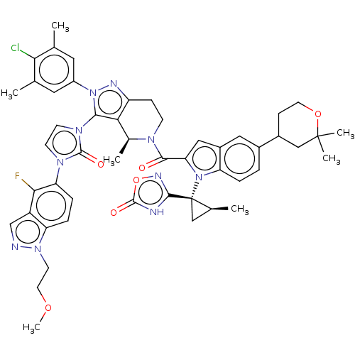 Chemical structure of BindingDB Monomer ID 474063