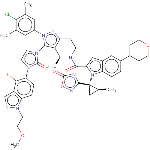 Chemical structure of BindingDB Monomer ID 474065