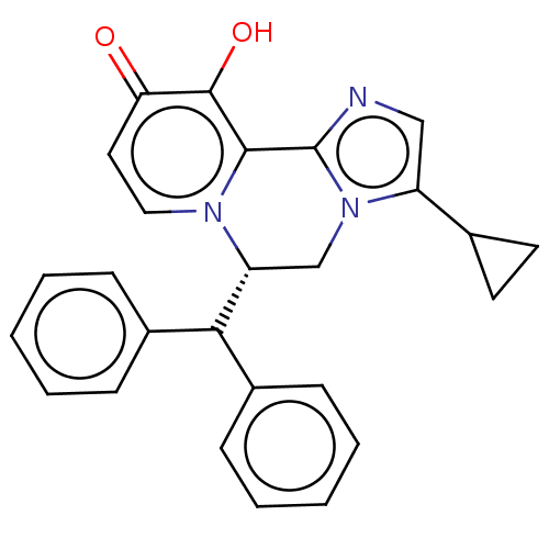 Chemical structure of BindingDB Monomer ID 474347