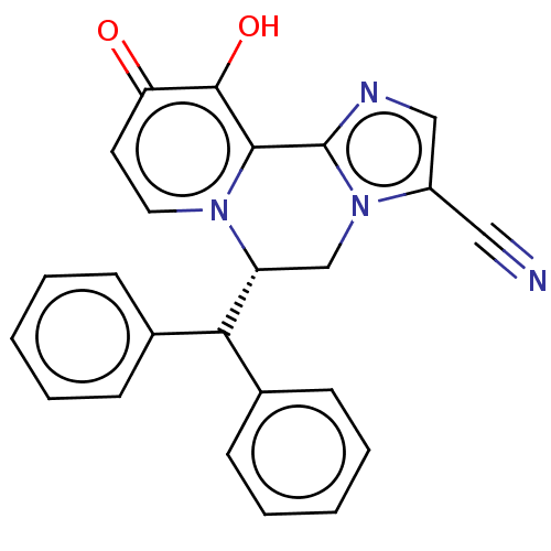 Chemical structure of BindingDB Monomer ID 474371