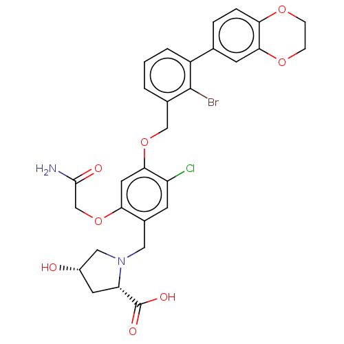 Chemical structure of BindingDB Monomer ID 474501