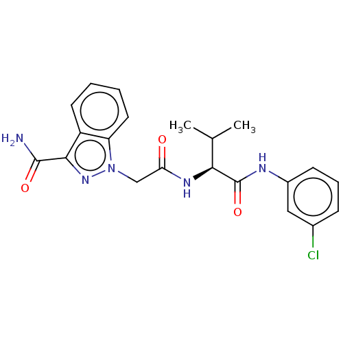 Chemical structure of BindingDB Monomer ID 474574