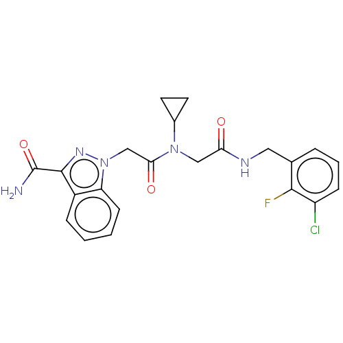 Chemical structure of BindingDB Monomer ID 474581