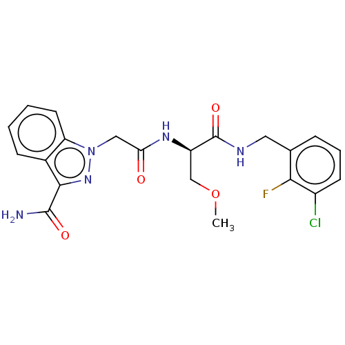 Chemical structure of BindingDB Monomer ID 474584