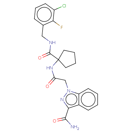 Chemical structure of BindingDB Monomer ID 474585