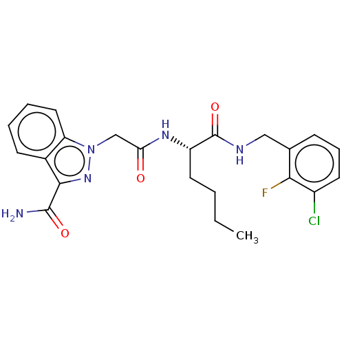Chemical structure of BindingDB Monomer ID 474589