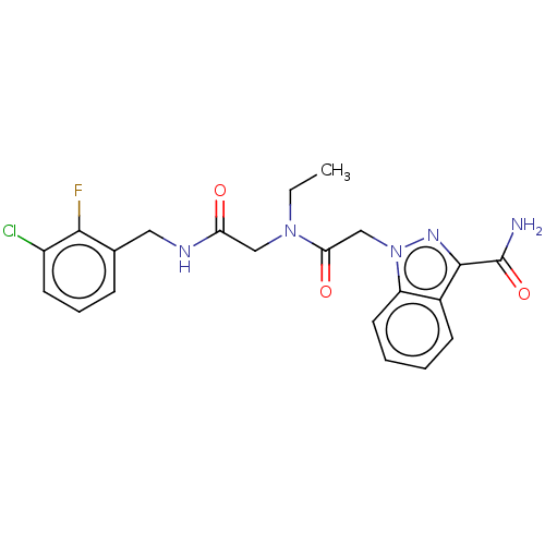 Chemical structure of BindingDB Monomer ID 474607