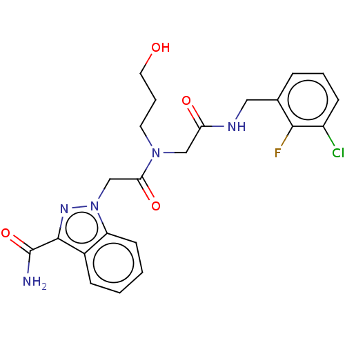 Chemical structure of BindingDB Monomer ID 474615