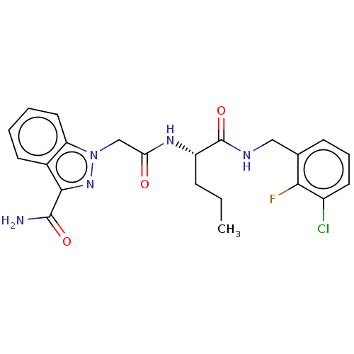 Chemical structure of BindingDB Monomer ID 474618