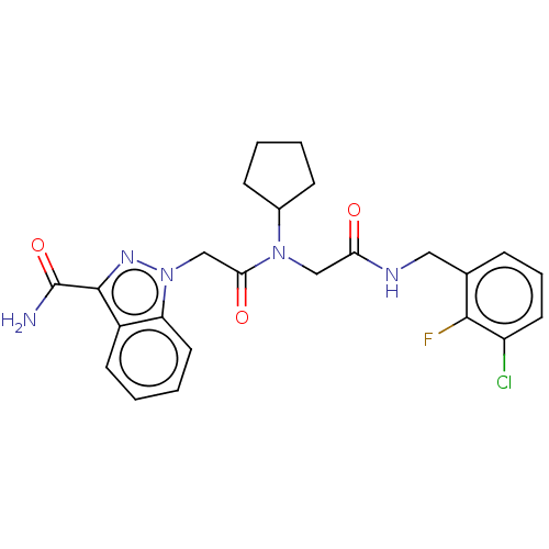 Chemical structure of BindingDB Monomer ID 474619