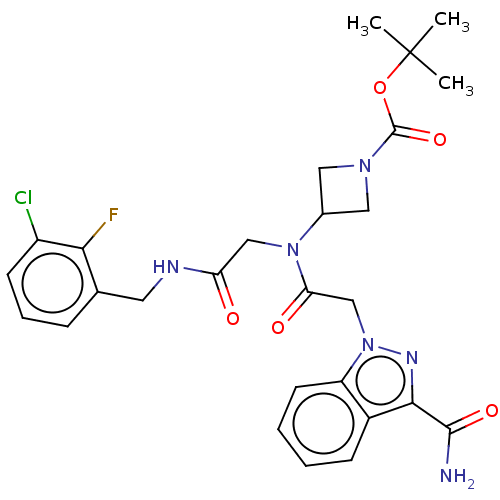 Chemical structure of BindingDB Monomer ID 474624