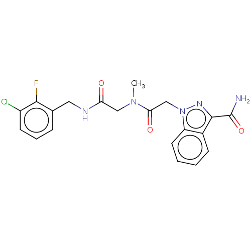 Chemical structure of BindingDB Monomer ID 474642