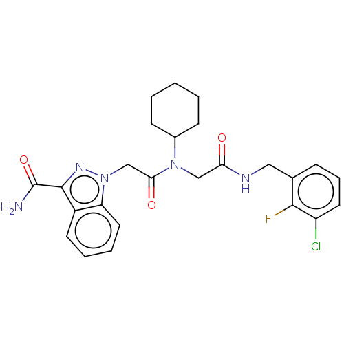 Chemical structure of BindingDB Monomer ID 474649