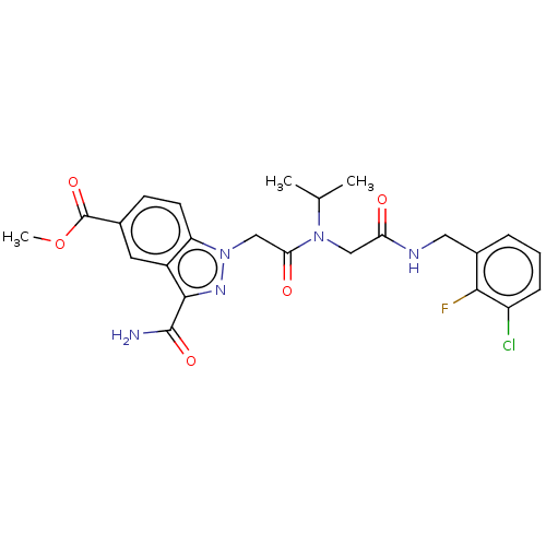 Chemical structure of BindingDB Monomer ID 474708
